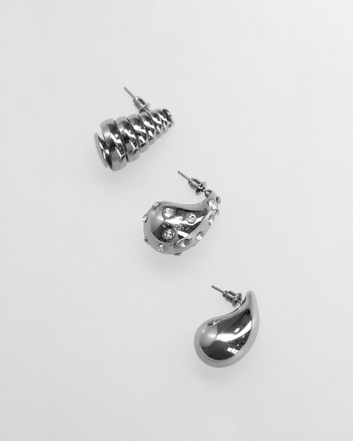 Set Aretes Gota